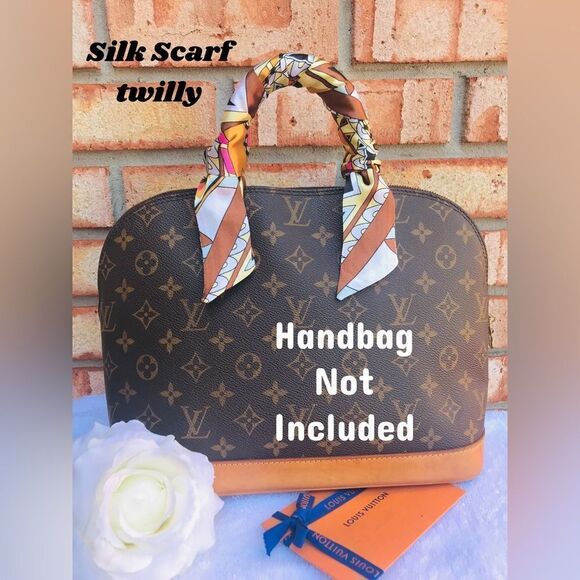 Silk Scarf Twilly (one pair) - Picture 1 of 3